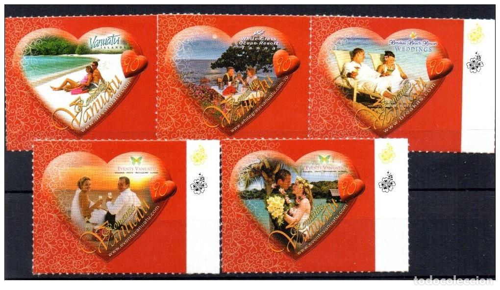 Sellos: Vanuatu 2014 - Romantic stamp set mnh** - Foto 1