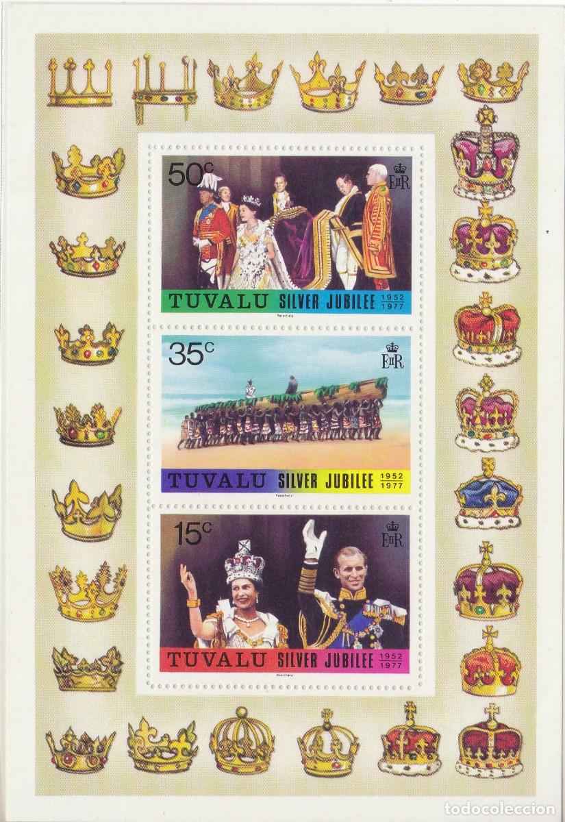 Sellos: TUVALU. xxHB 1 1977.- - Foto 1