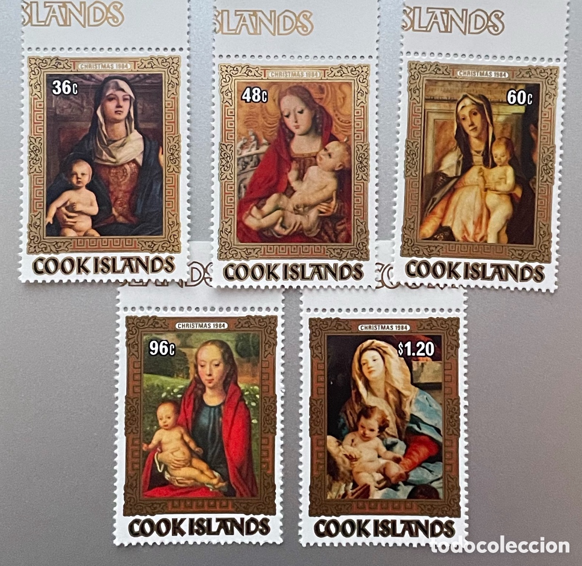 Sellos: Islas Cook. Navidad 1984 - Foto 1