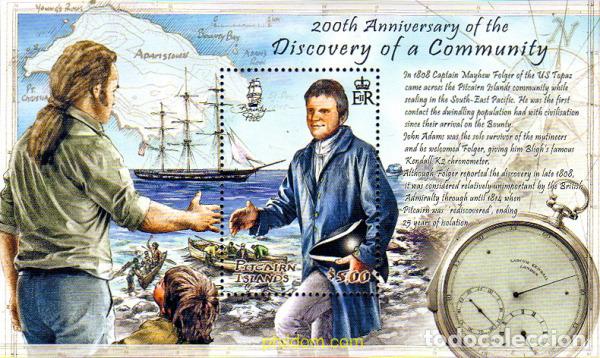 Sellos: 239777 MNH PITCAIRN Islas 2008 - Foto 1