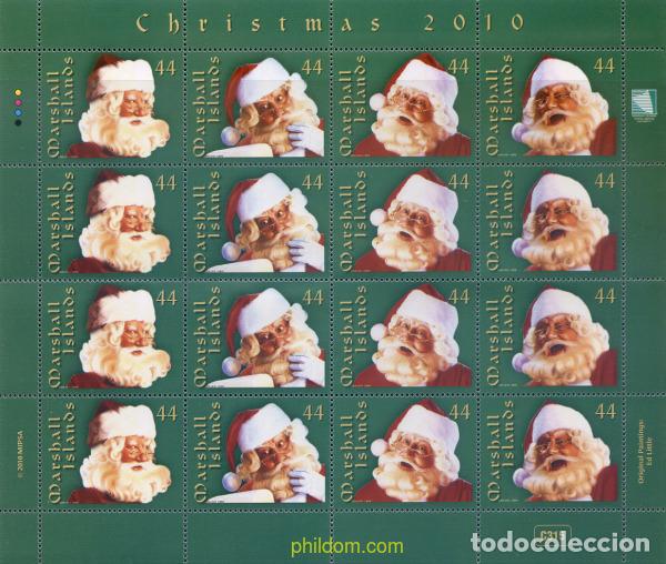 Sellos: 342425 MNH MARSHALL Islas 2010 NAVIDAD - Foto 1