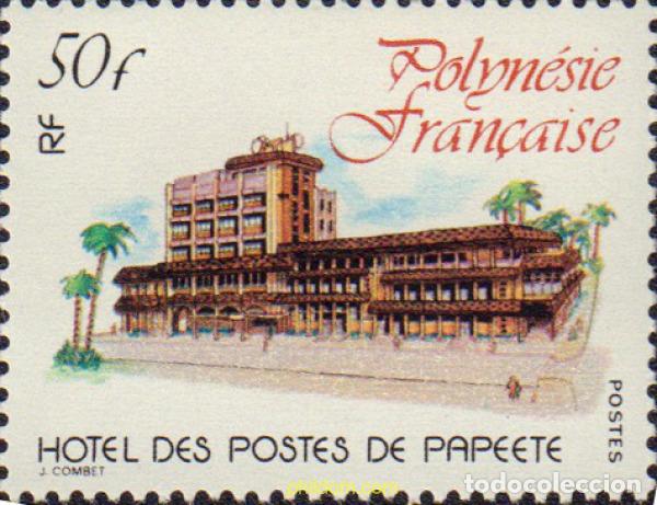 Sellos: 584902 MNH POLINESIA FRANCESA 1980 EDIFICIO DE CORREOS - Foto 1
