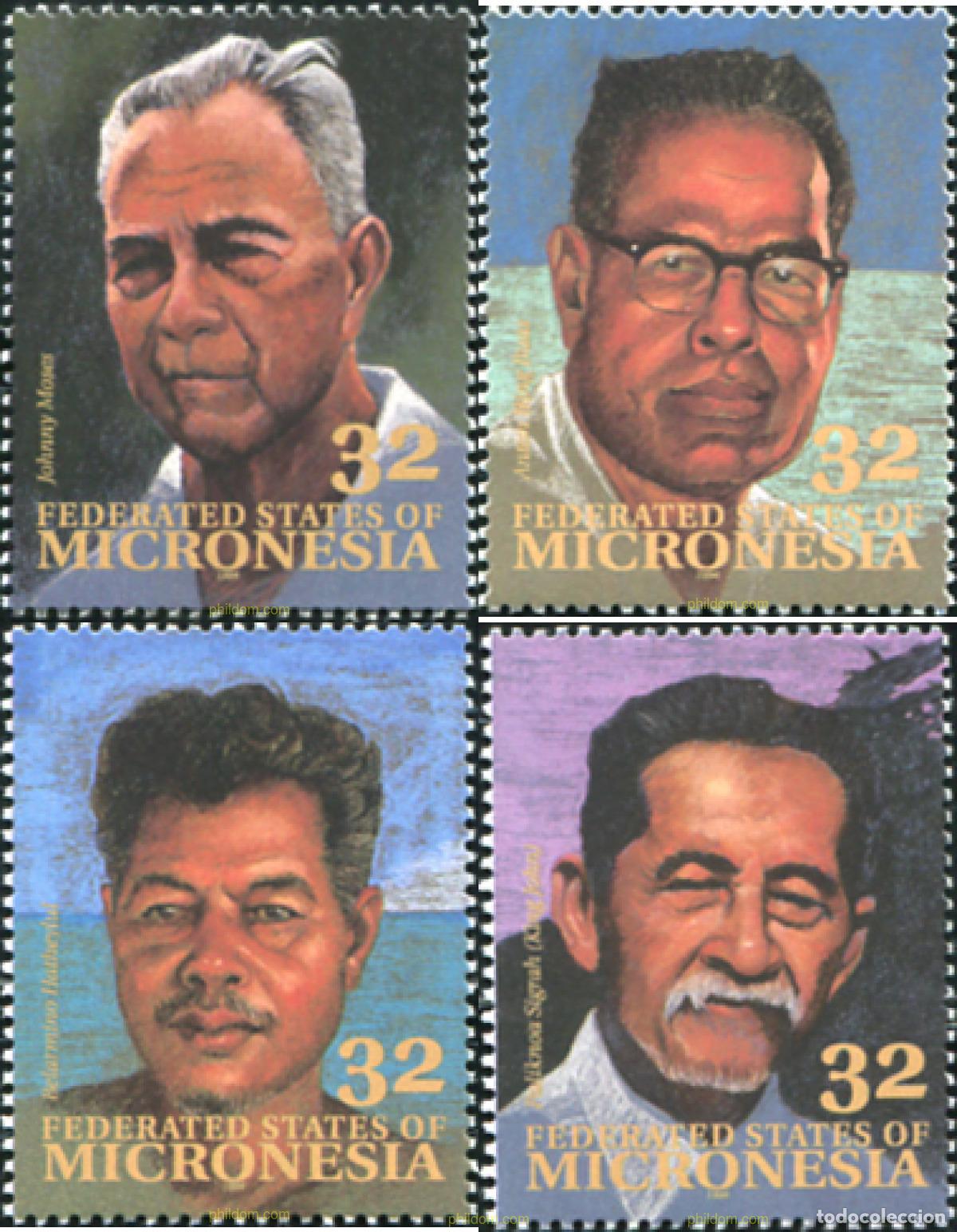 Sellos: 629999 MNH MICRONESIA 1994 DIRIGENTES DE MICRONESIA - Foto 1