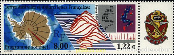 Sellos: 719492 MNH ANTARTIDA FRANCESA 2000 PROGRAMA SOMMEIL - Foto 1