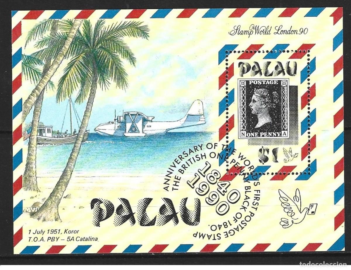 Sellos: Palau 1990 - Yvert BF7 mnh** - Foto 1