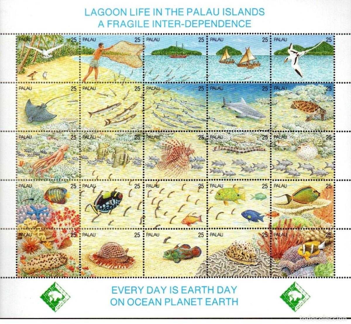 Sellos: Palau 1990 - Yvert BF7 mnh** - Foto 1