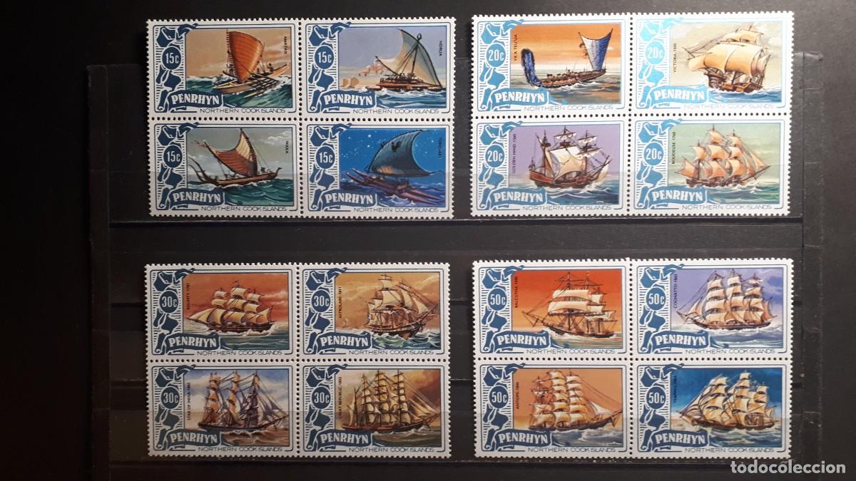 Sellos: PENRHYN. A&Ntilde;O 1981. **. YVERT 159/74 - Foto 1