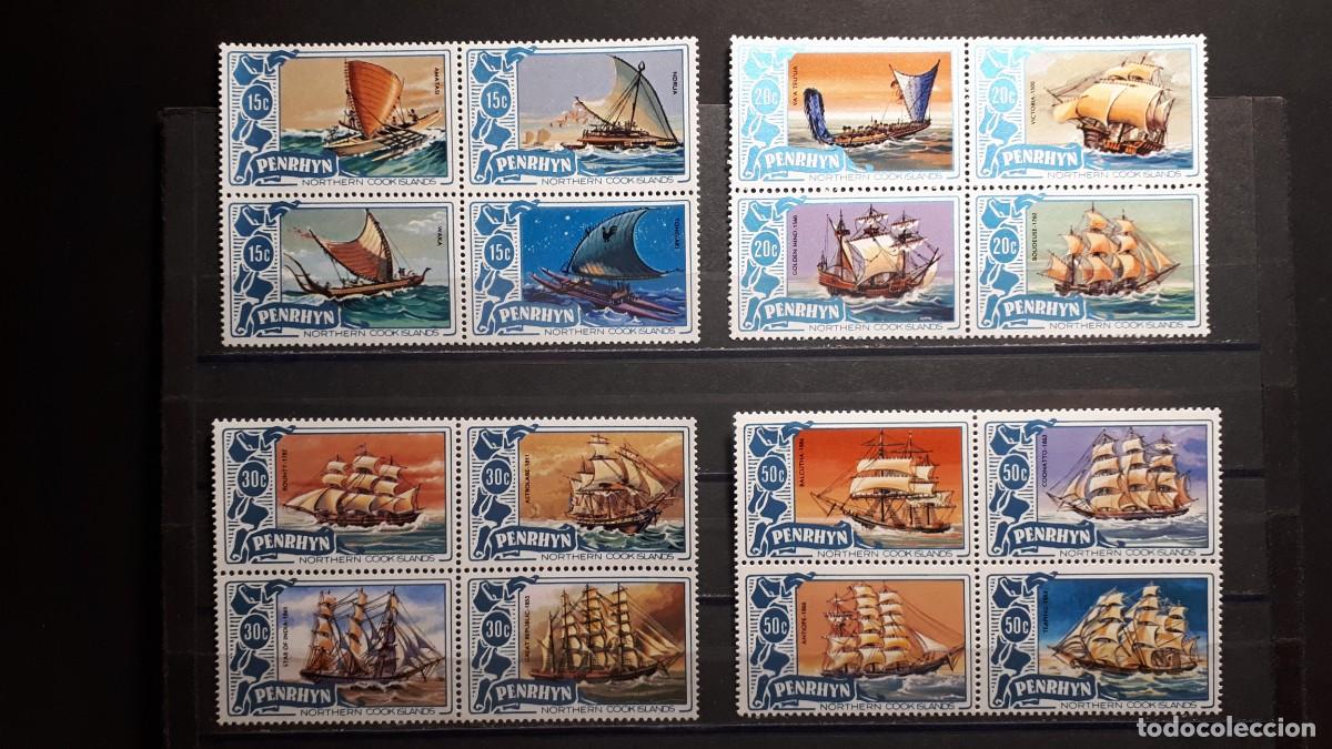 Sellos: PENRHYN. A&Ntilde;O 1981. **. YVERT 159/74 - Foto 1