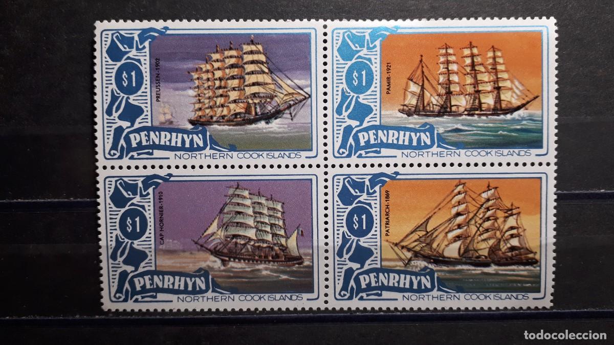 Sellos: PENRHYN. A&Ntilde;O 1981. **. YVERT 175/8 - Foto 1