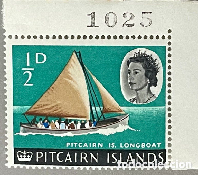 Sellos: Pitcairn Islas. Navegaci&oacute;n. 1964 - Foto 1