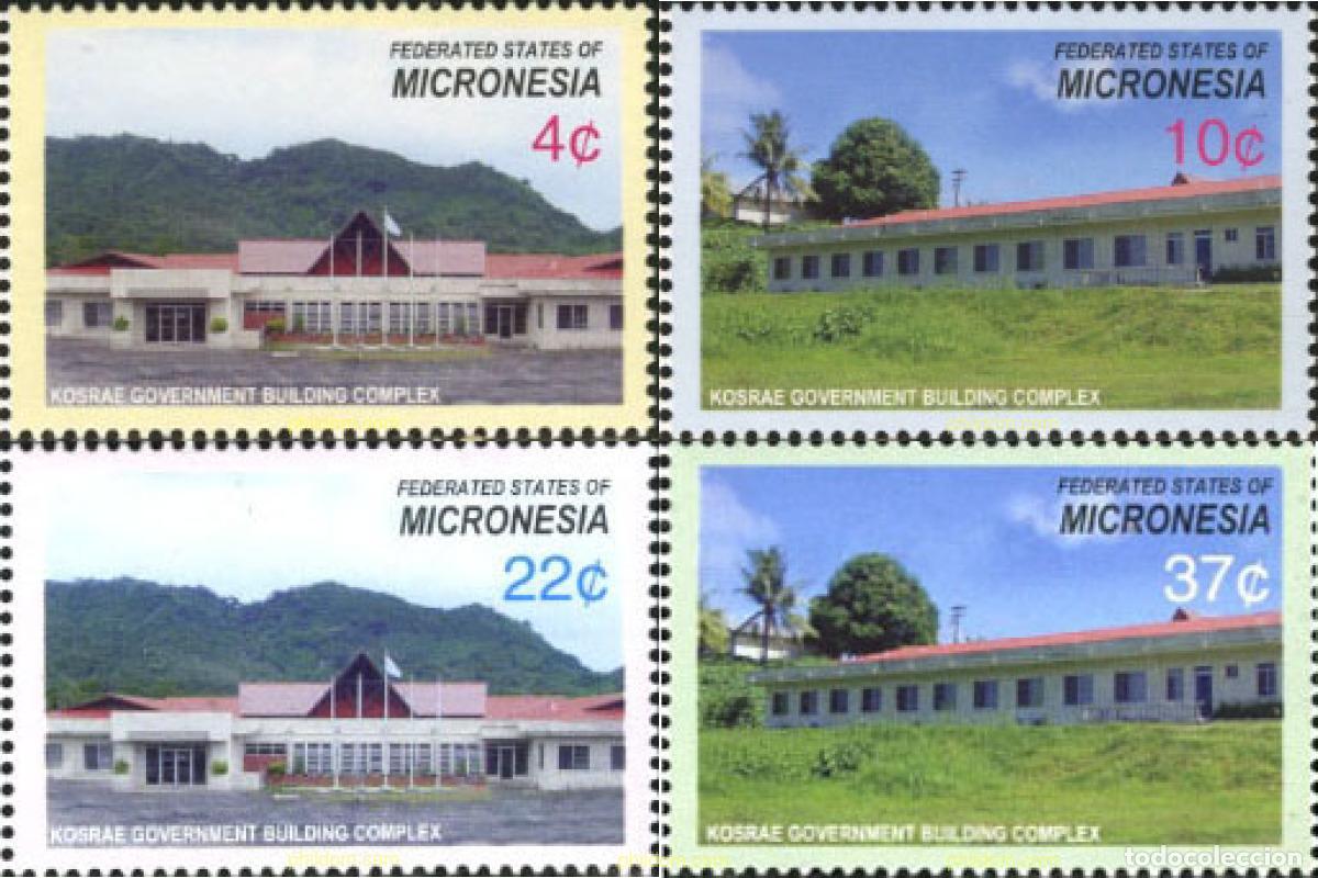 Sellos: 196633 MNH MICRONESIA 2005 EDIFICIOS GUBERNAMENTALES - Foto 1