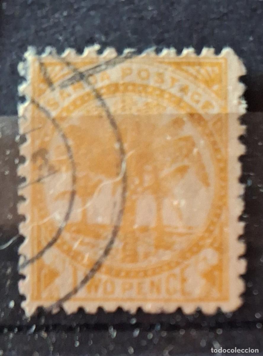 Sellos: SAMOA, 1897, CAT.YT. 12 A. - Foto 1
