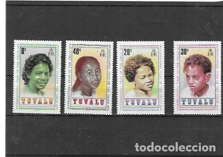 Sellos: TUVALU N&ordm; 122 AL 125 (**) - Foto 1