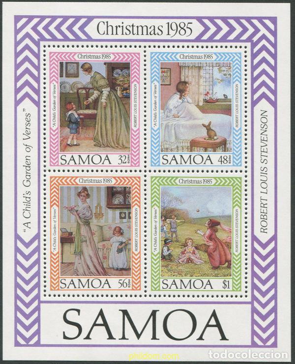 Sellos: 169450 MNH SAMOA 1985 NAVIDAD - Foto 1