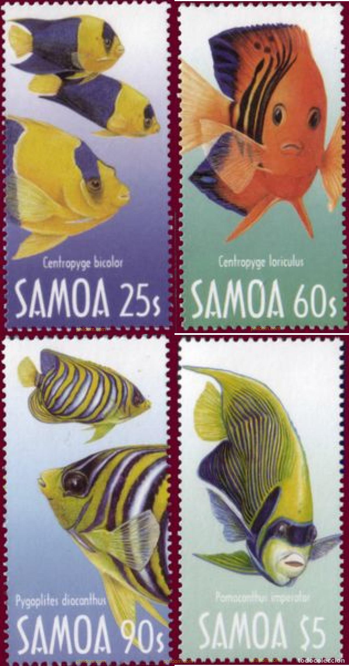 Sellos: 161759 MNH SAMOA 2003 PECES - Foto 1