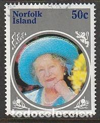 Sellos: NORFOLK, SELLO USADO - Foto 1