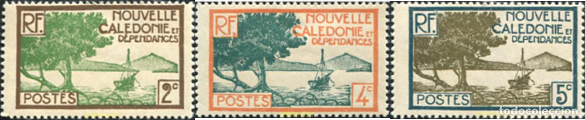 Sellos: 727118 HINGED NUEVA CALEDONIA 1928 SERIE BASICA