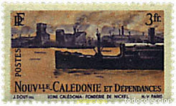 Sellos: 672546 MNH NUEVA CALEDONIA 1948 MOTIVOS VARIOS