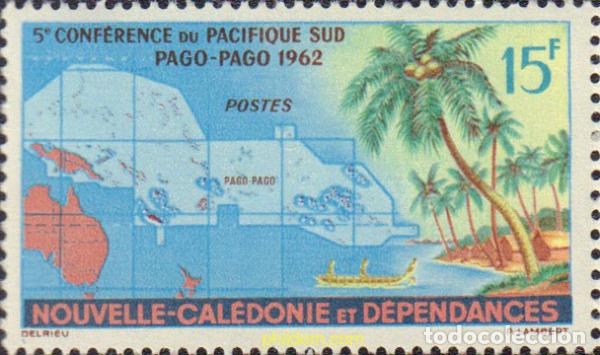 Sellos: 584817 MNH NUEVA CALEDONIA 1962 5 CONFERENCIA PACIFICO SUR