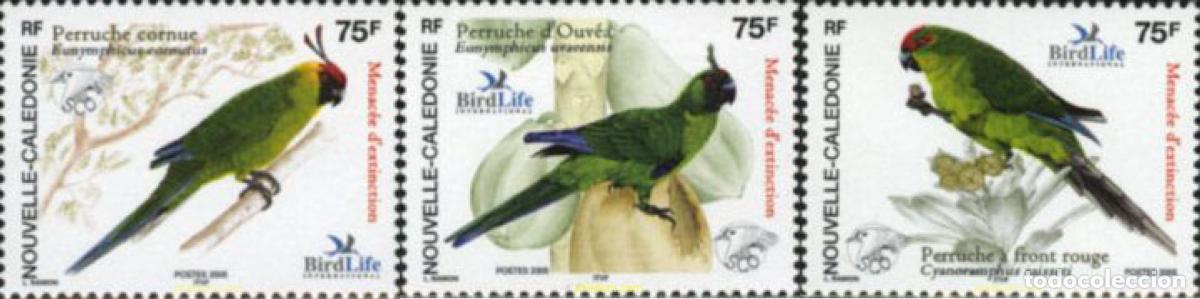 Sellos: 185879 MNH NUEVA CALEDONIA 2005 BIRDLIFE