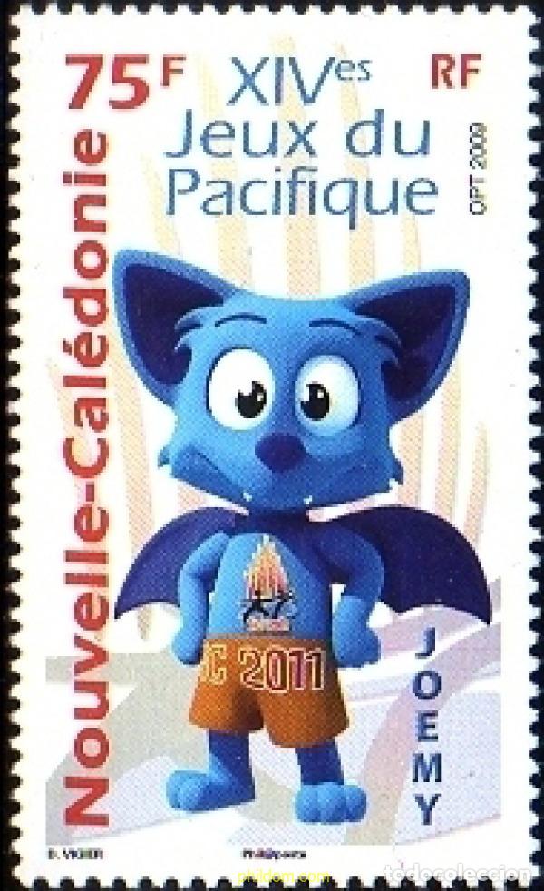 Sellos: 236425 MNH NUEVA CALEDONIA 2009 14 JUEGOS DEL PACIFICO
