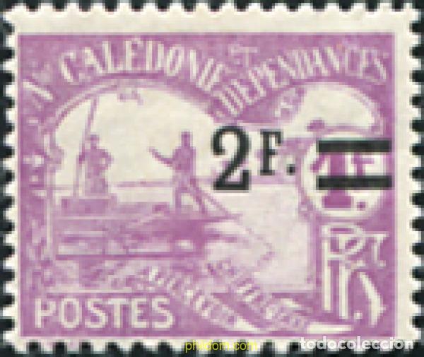 Sellos: 672826 HINGED NUEVA CALEDONIA 1926 SELLOS SOBRECARGADOS