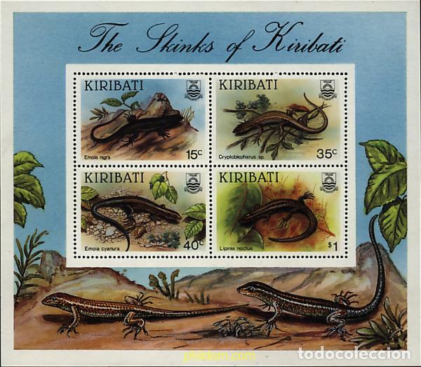 Sellos: 44197 MNH KIRIBATI 1987 REPTILES