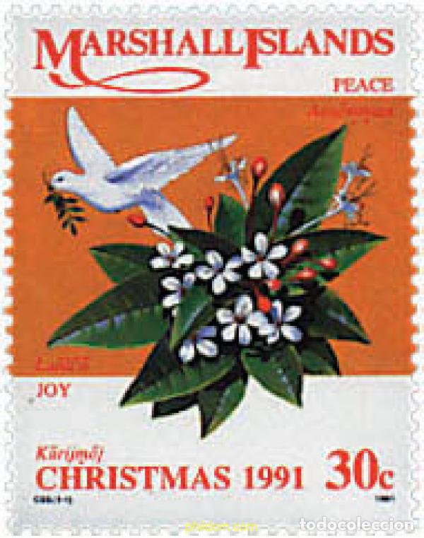 Sellos: 95500 MNH MARSHALL Islas 1991 NAVIDAD
