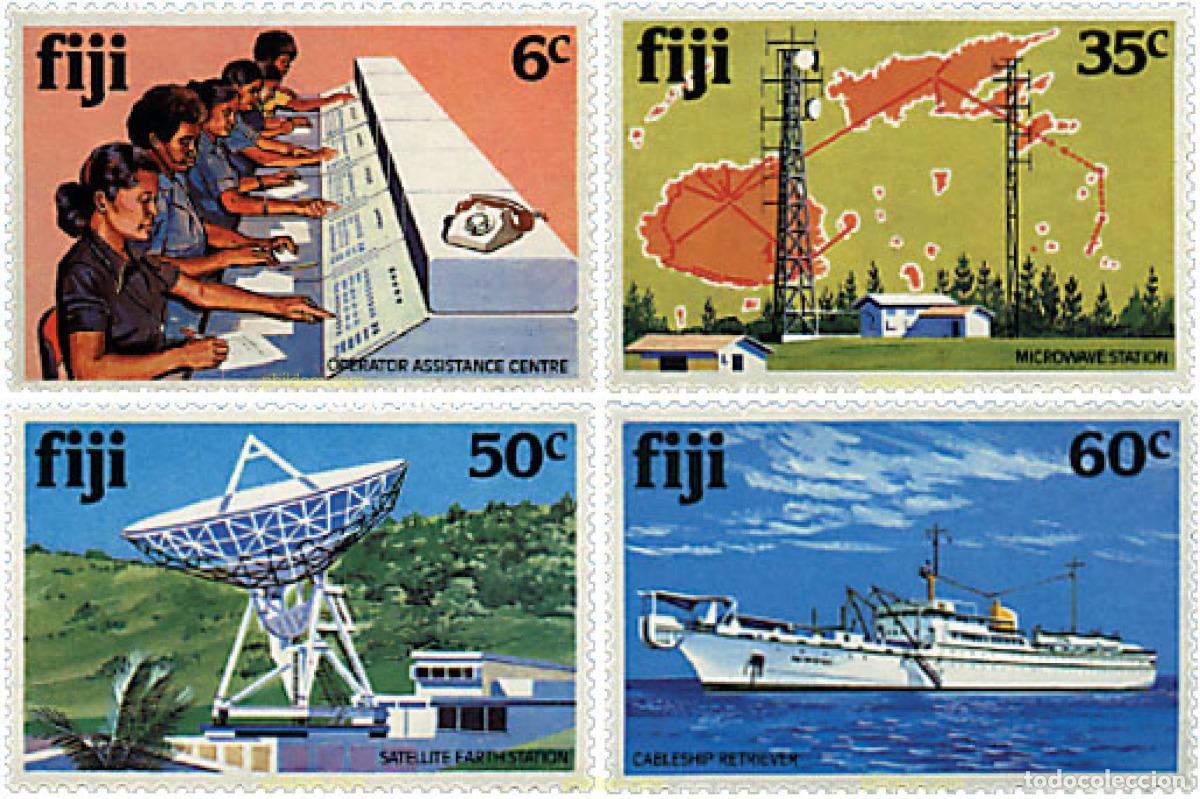 Sellos: 190473 MNH FIJI 1981 TELECOMUNICACIONES