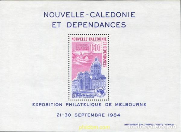 Sellos: 678622 MNH NUEVA CALEDONIA 1984 AUSIPEX 84. EXPOSICION FILATELICA INTERNACIONAL