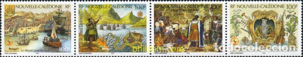 Sellos: 6753 MNH NUEVA CALEDONIA 1998 PORTUGAL 98. EXPOSICION FILATELICA MUNDIAL. 500 ANIVERSARIO DEL DESCU