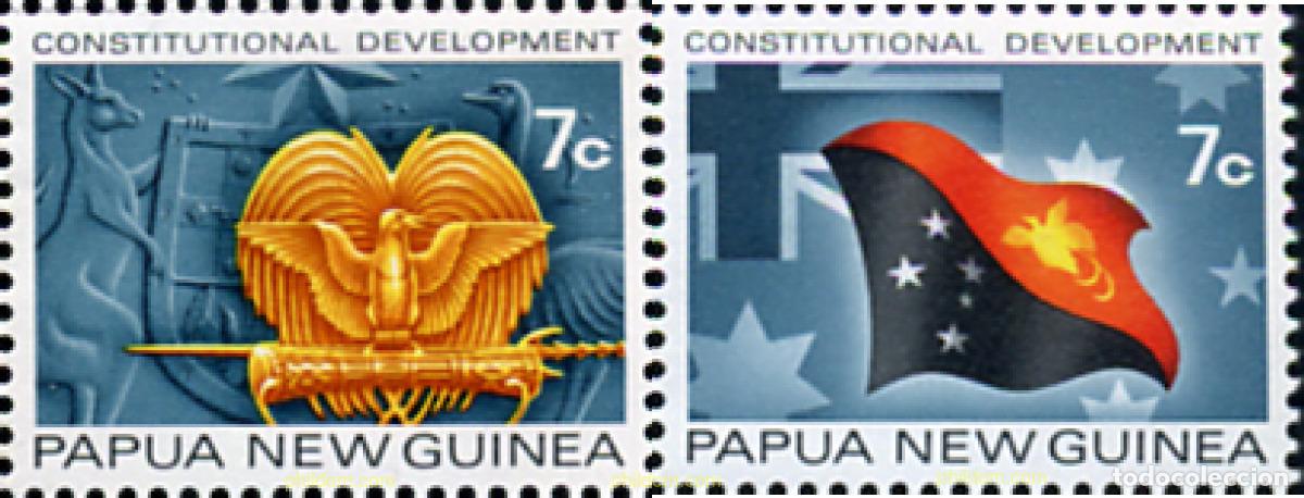 Sellos: 350188 MNH PAPUA NUEVA GUINEA 1972 COSTITUCION