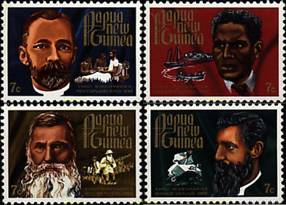 Sellos: 45030 MNH PAPUA NUEVA GUINEA 1972 MISIONEROS