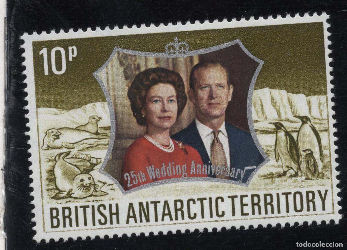 Sellos: BRITISH ANTARTIC TERRIRORY 1972 STAMP MICHEL GB-AT 44