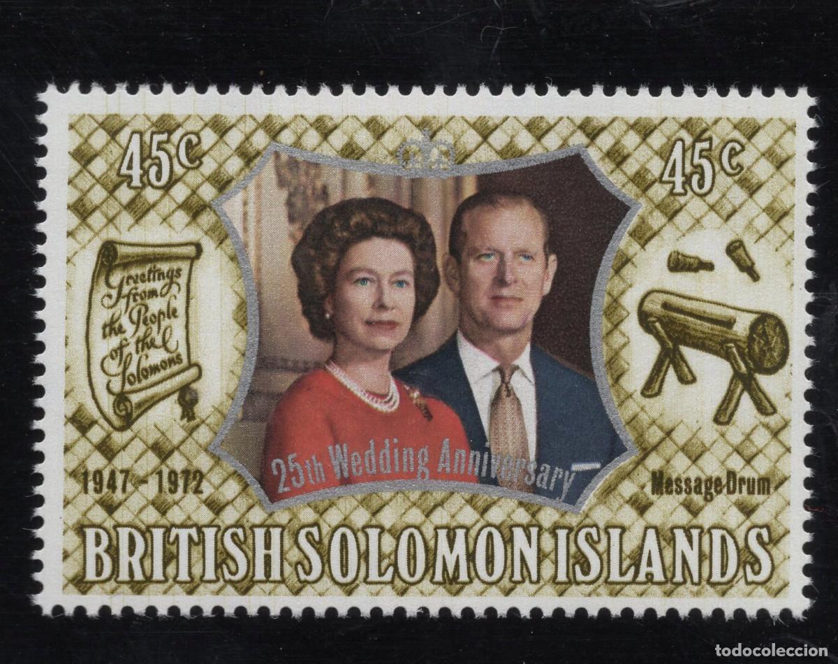 Sellos: SOLOMON ISLANDS 1972 STAMP MICHEL SB 235