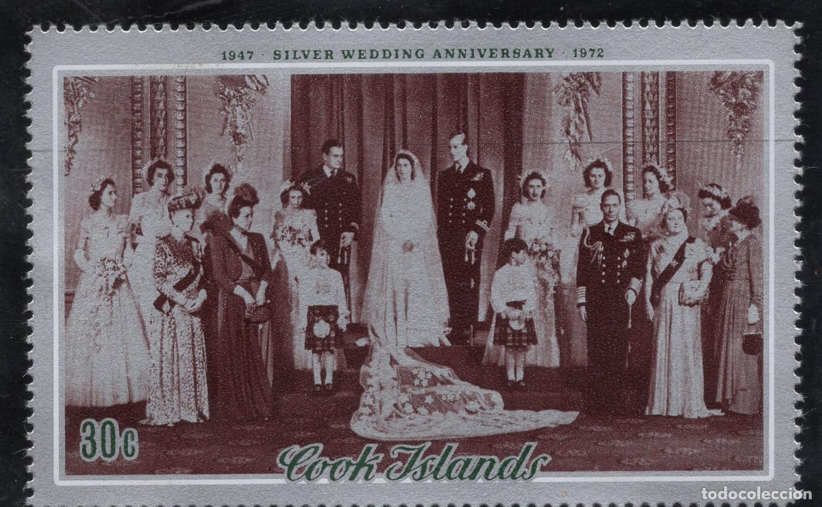 Sellos: COOK ISLANDS 1972 STAMP MICHEL CK 343