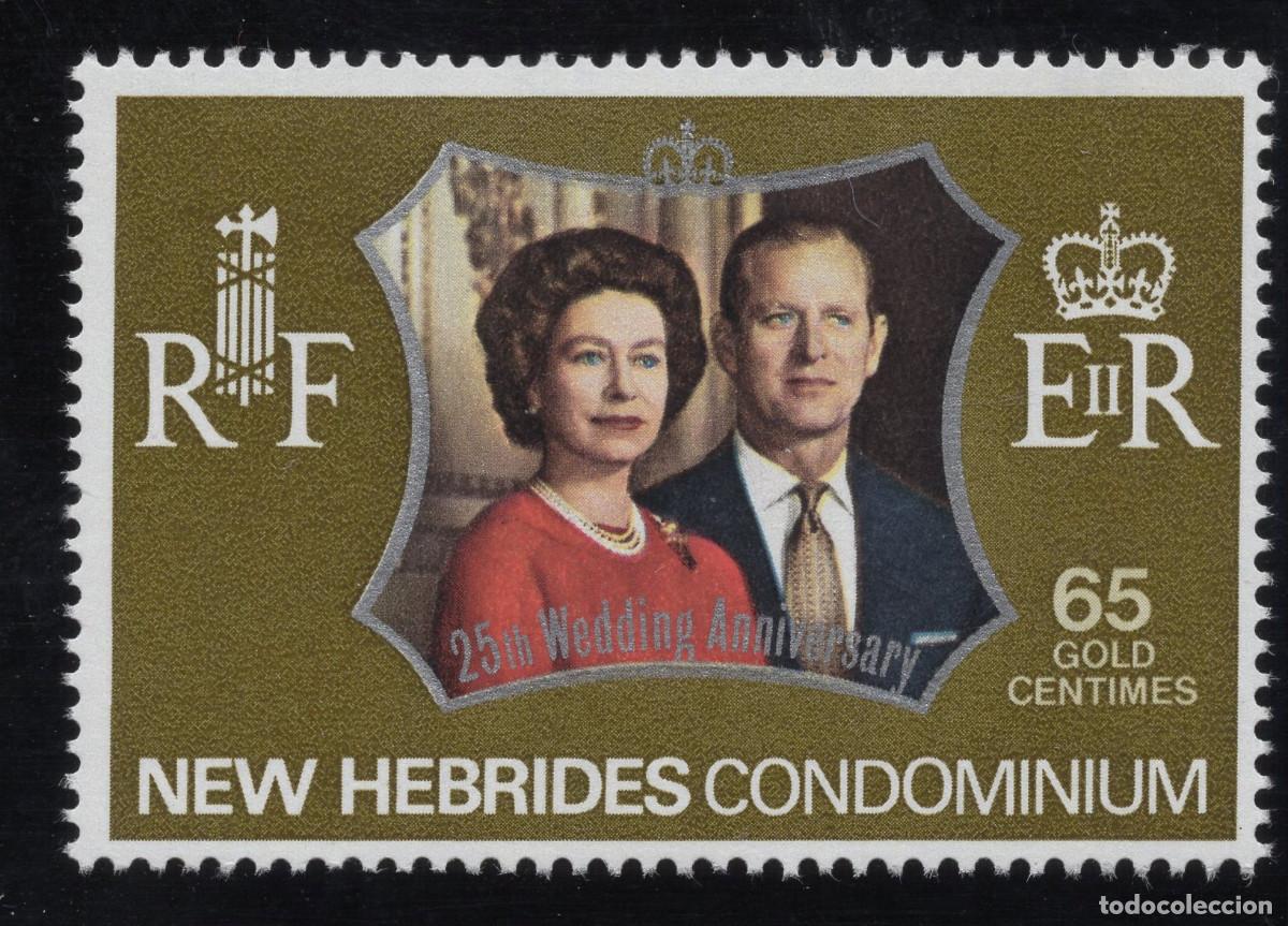 Sellos: NEW HEBRIDES 1972 STAMP MICHEL NH 352