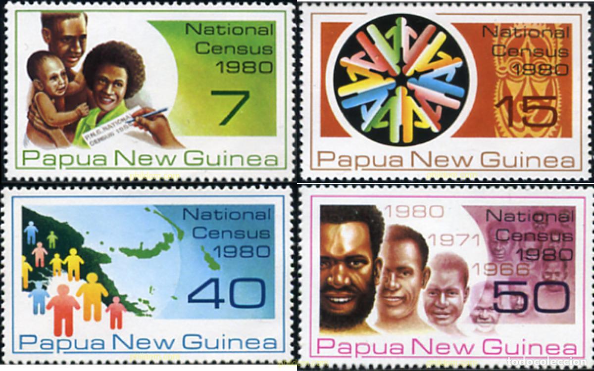 Sellos: 350196 MNH PAPUA NUEVA GUINEA 1980 CENSO