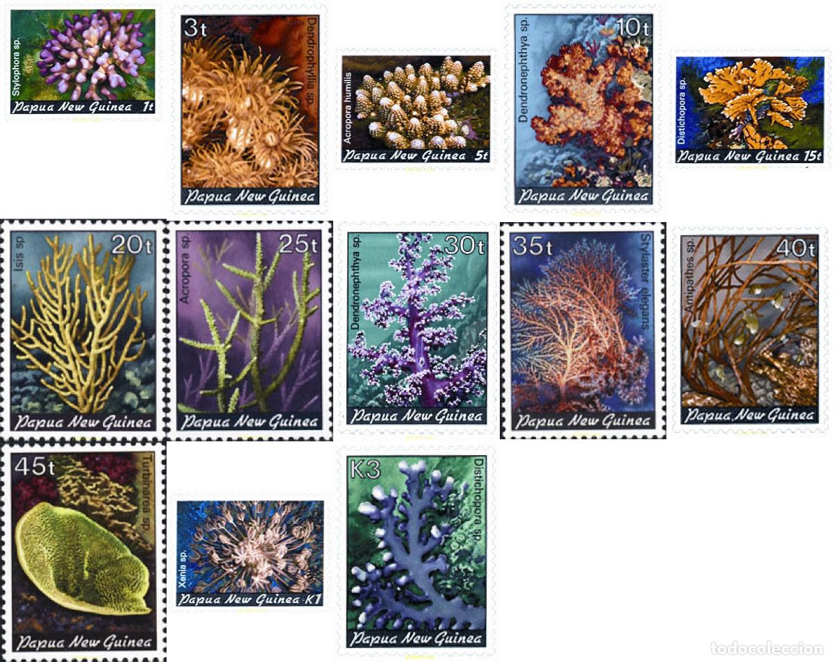 Sellos: 45059 MNH PAPUA NUEVA GUINEA 1982 CORALES