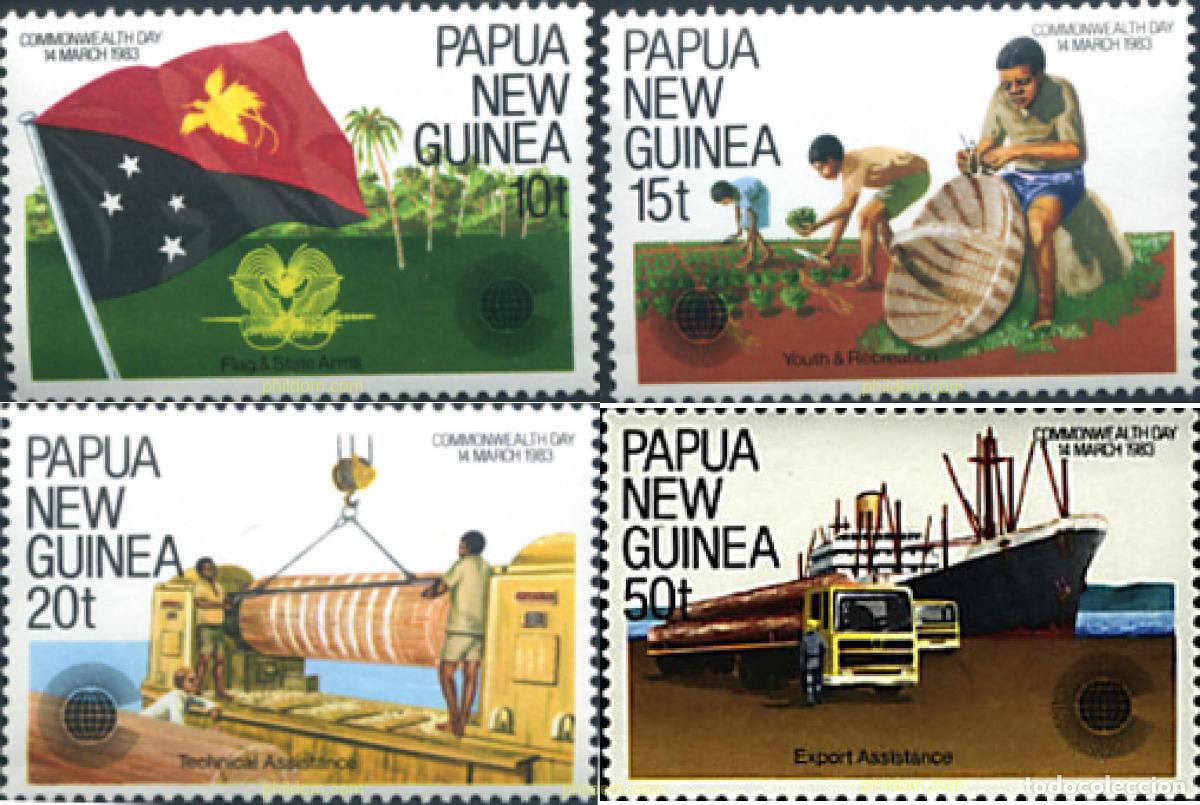 Sellos: 43841 MNH PAPUA NUEVA GUINEA 1983 DIA DE LA COMMONWEALTH