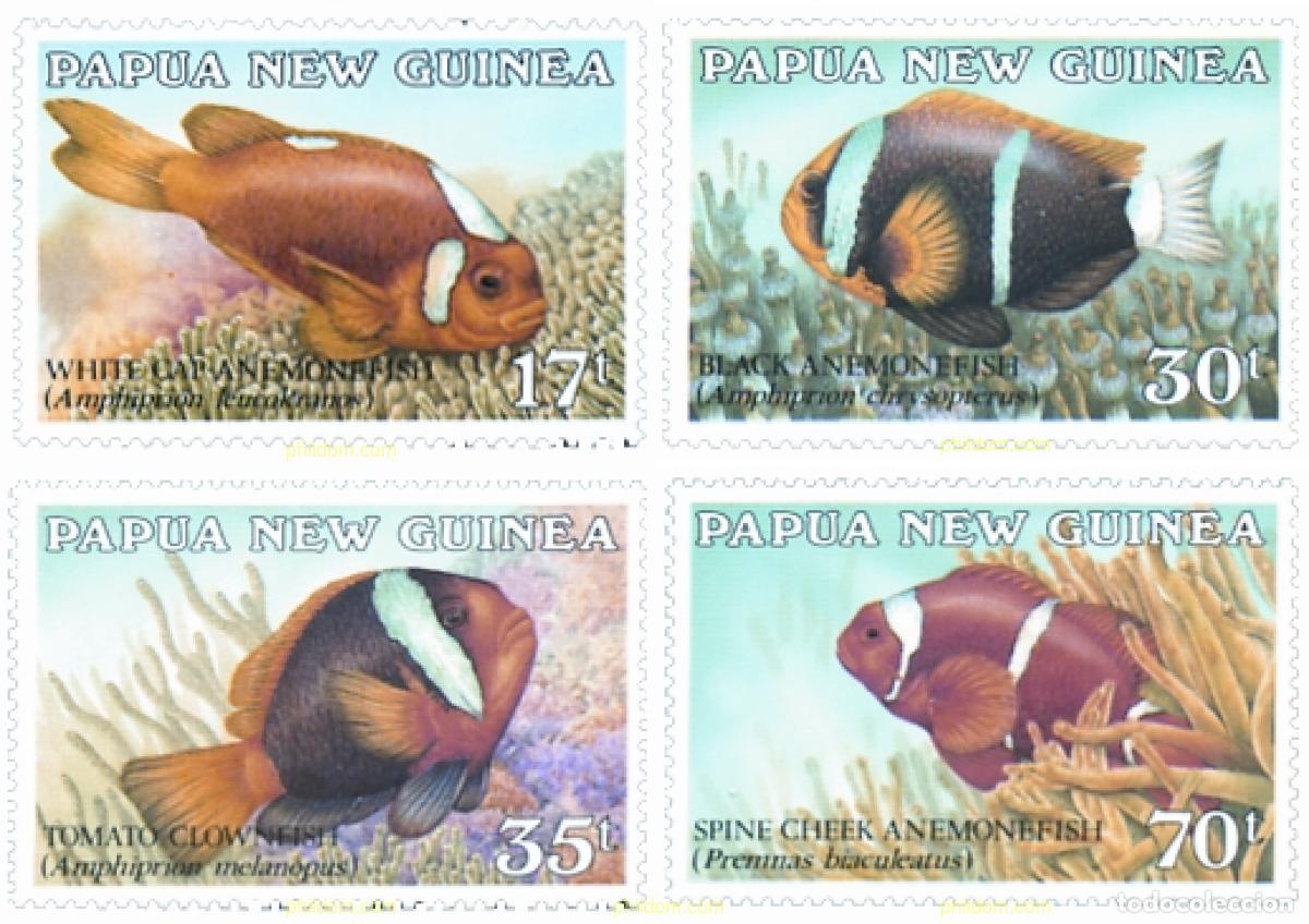 Sellos: 45070 MNH PAPUA NUEVA GUINEA 1987 PECES