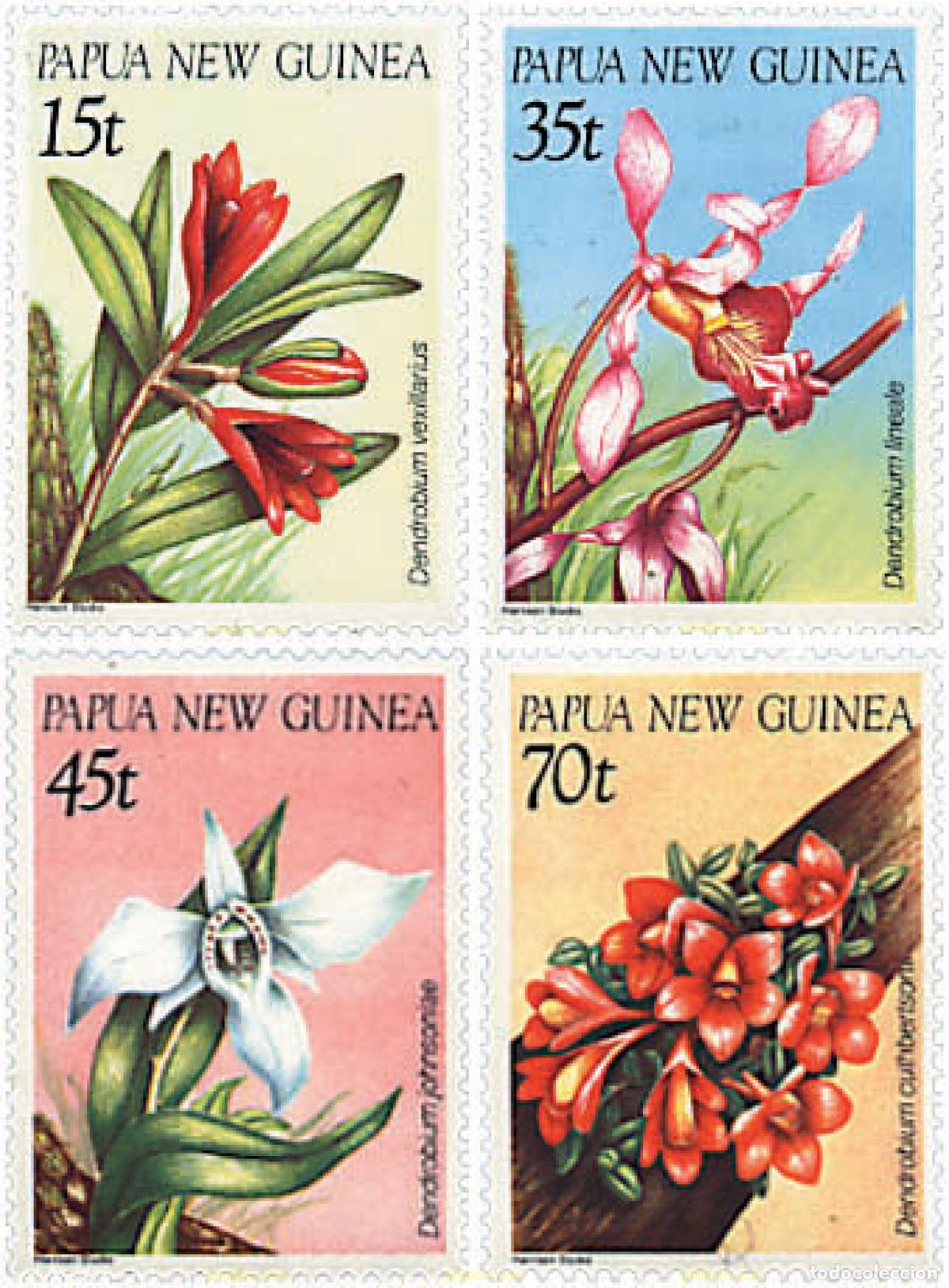 Sellos: 94156 MNH PAPUA NUEVA GUINEA 1986 ORQUIDEAS
