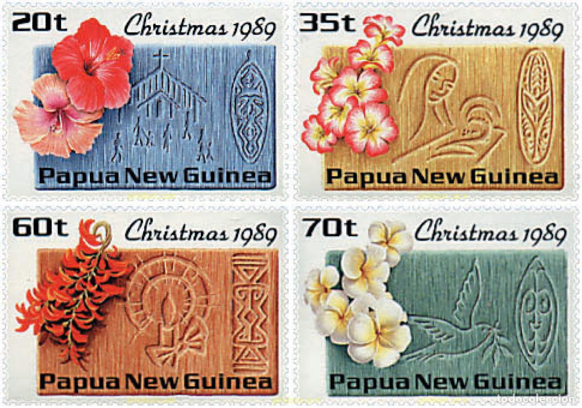 Sellos: 94158 MNH PAPUA NUEVA GUINEA 1989 FLORES