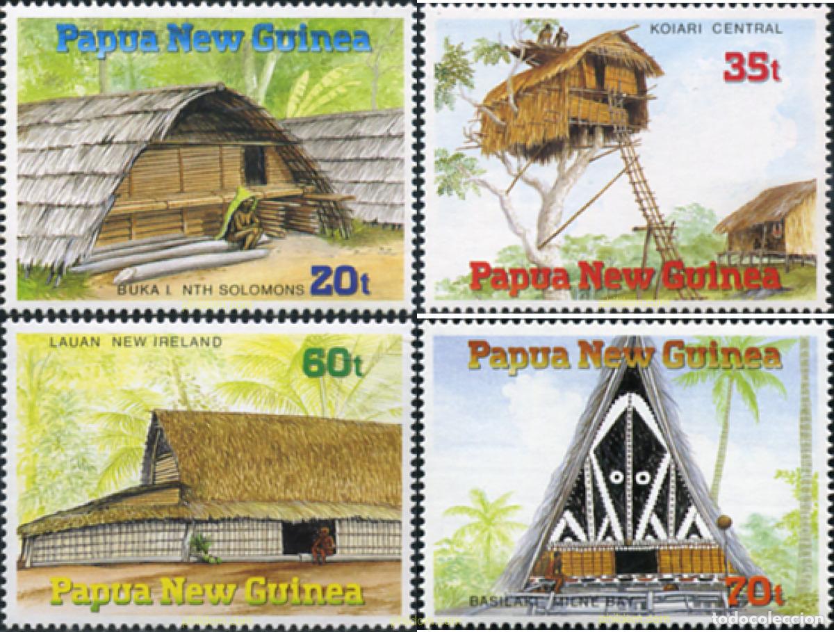 Sellos: 350214 MNH PAPUA NUEVA GUINEA 1989 CABA&Ntilde;AS TRADICIONALES