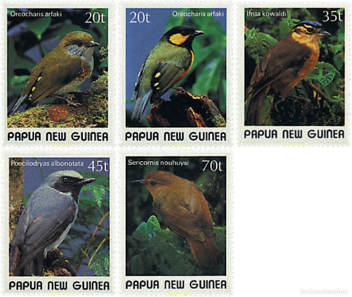 Sellos: 45076 MNH PAPUA NUEVA GUINEA 1989 AVES