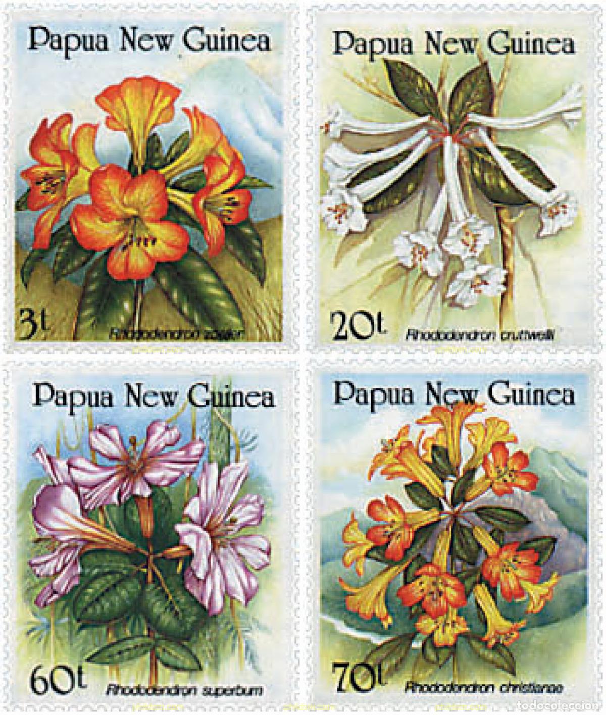 Sellos: 94157 MNH PAPUA NUEVA GUINEA 1989 FLORES