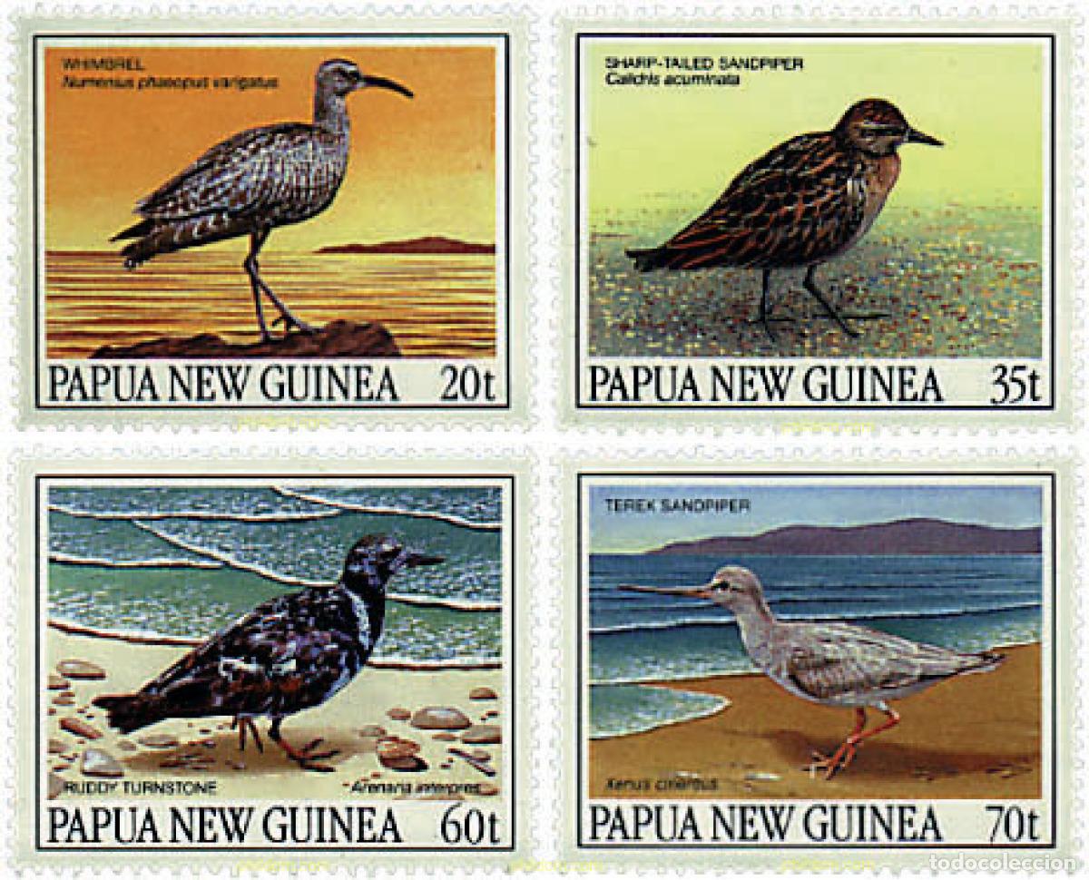 Sellos: 45078 MNH PAPUA NUEVA GUINEA 1990 AVES MIGRATORIAS