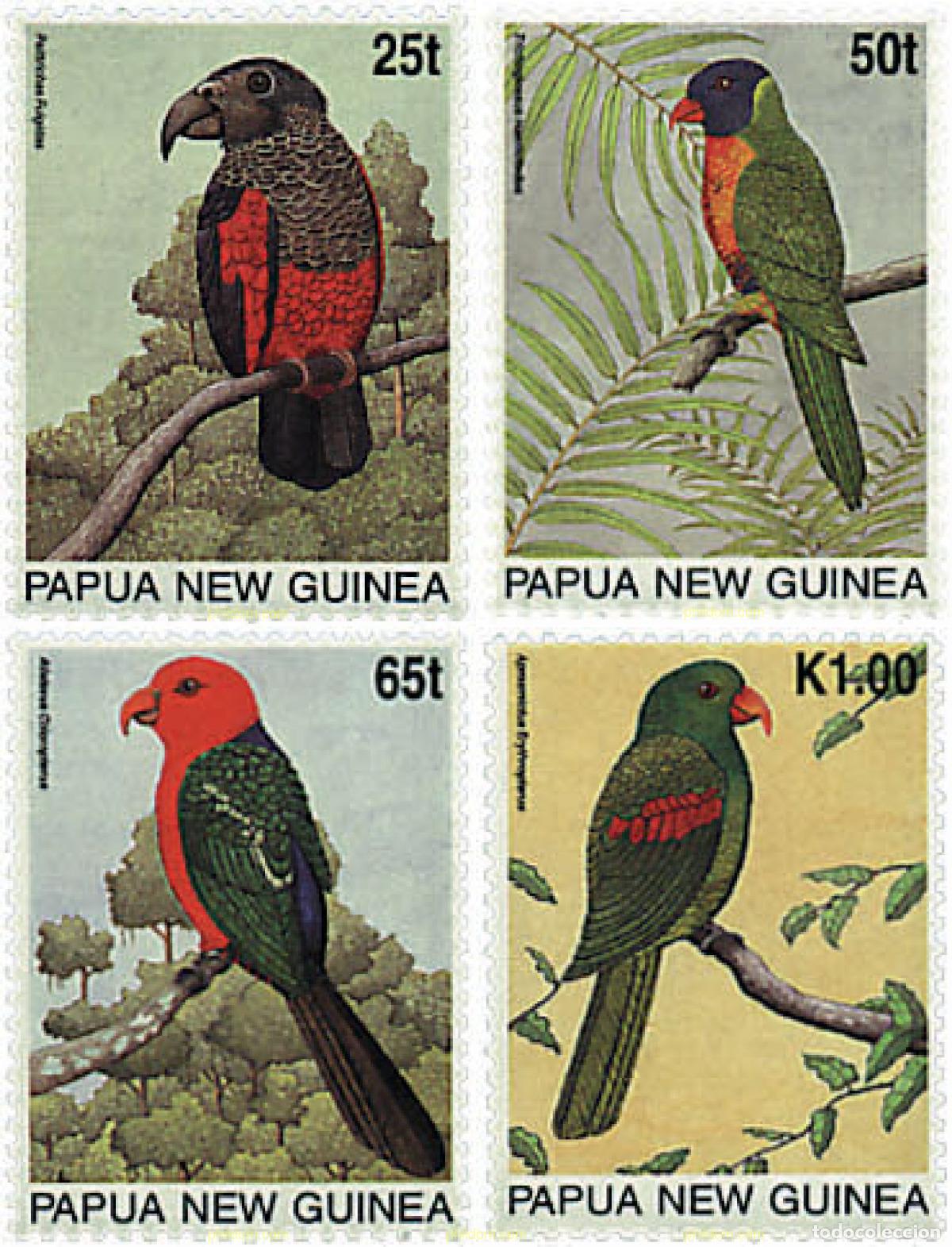 Sellos: 45124 MNH PAPUA NUEVA GUINEA 1996 PAPAGAYOS