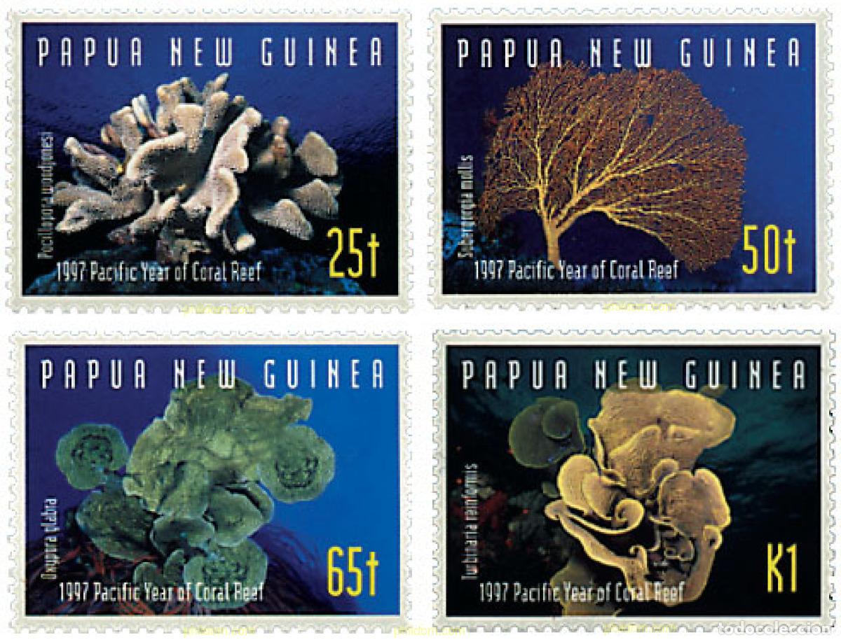 Sellos: 53869 MNH PAPUA NUEVA GUINEA 1997 CORALES