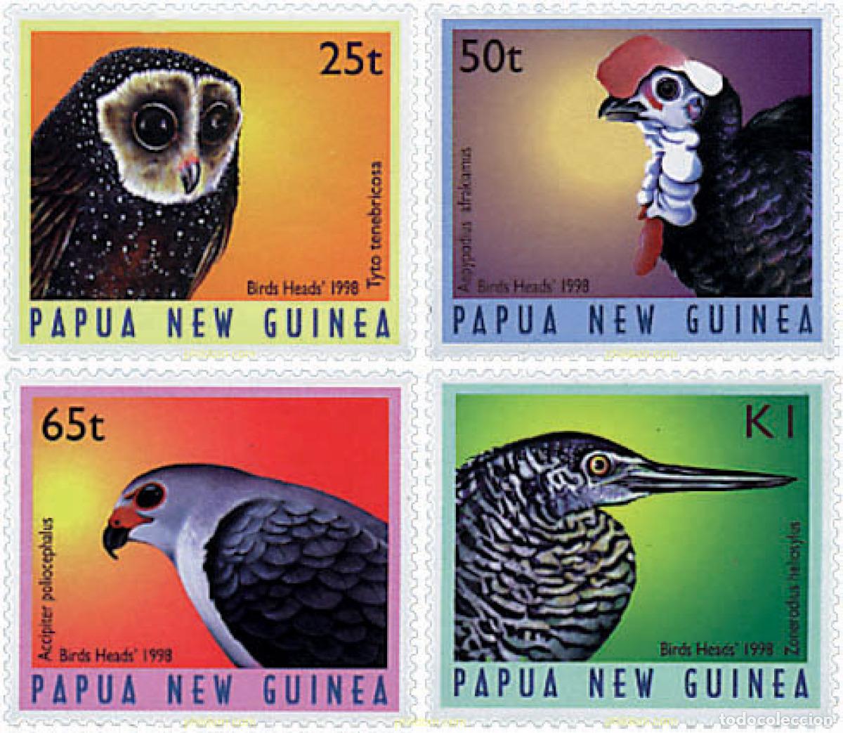 Sellos: 38019 MNH PAPUA NUEVA GUINEA 1998 AVES